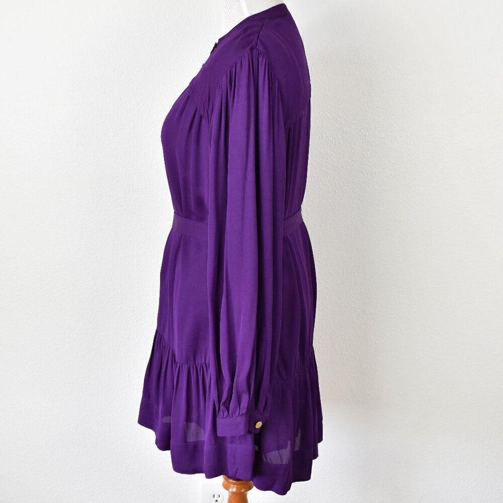 Karina Grimaldi Violet Button Front Dress - L - Picture 6 of 9